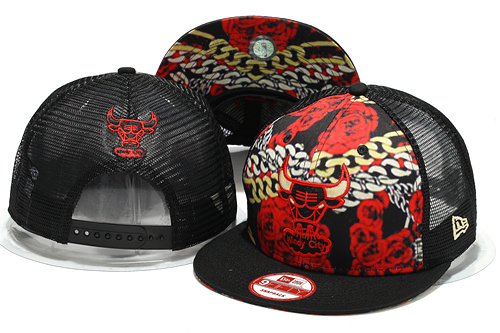 NBA Chicago Bulls NE Trucker Hat #06
